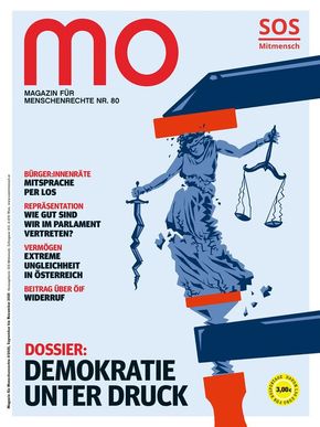 SOS Mitmensch | Illustration: Georg Feierfeil