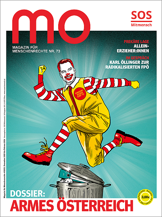 SOS Mitmensch | Illustration: P.M. Hoffmann