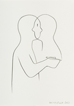 aus der Serie 'Between the Lines', 2023

Bleistift auf Papier, 25 x 17,5 cm, gerahmt
signiert und datiert

Ausrufpreis: 250,-