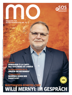 SOS Mitmensch | Willi Mernyi, Foto: Karin Walser